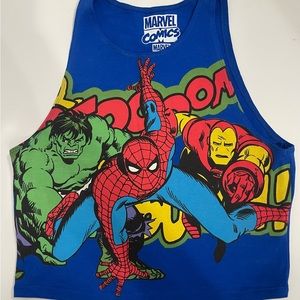 Marvel comics tank top